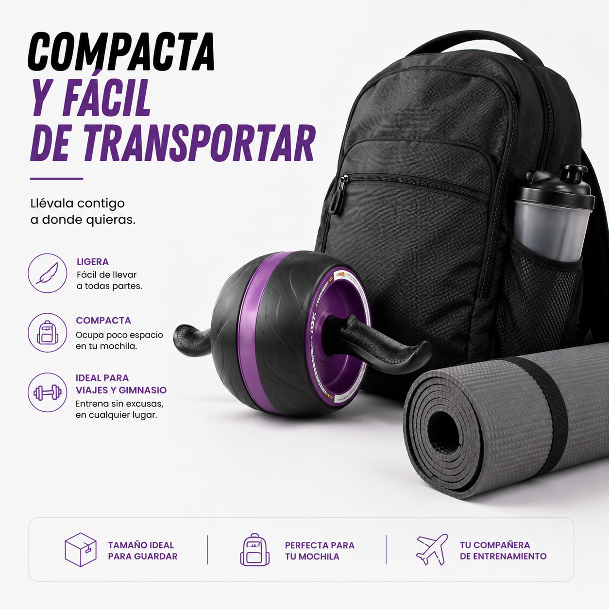 Rueda Sport Ejercicios Abdominales